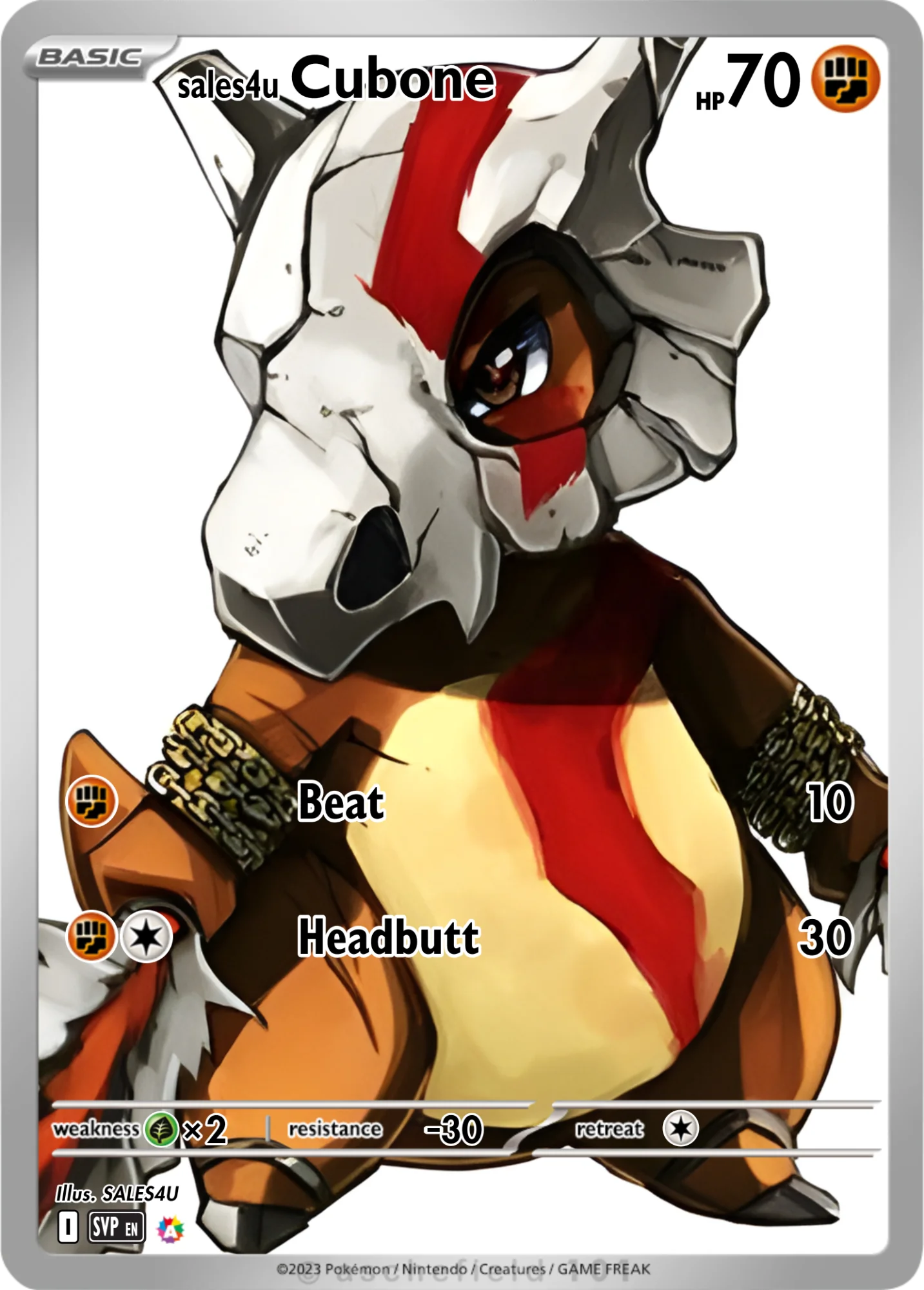 Cubone — Cubone #28