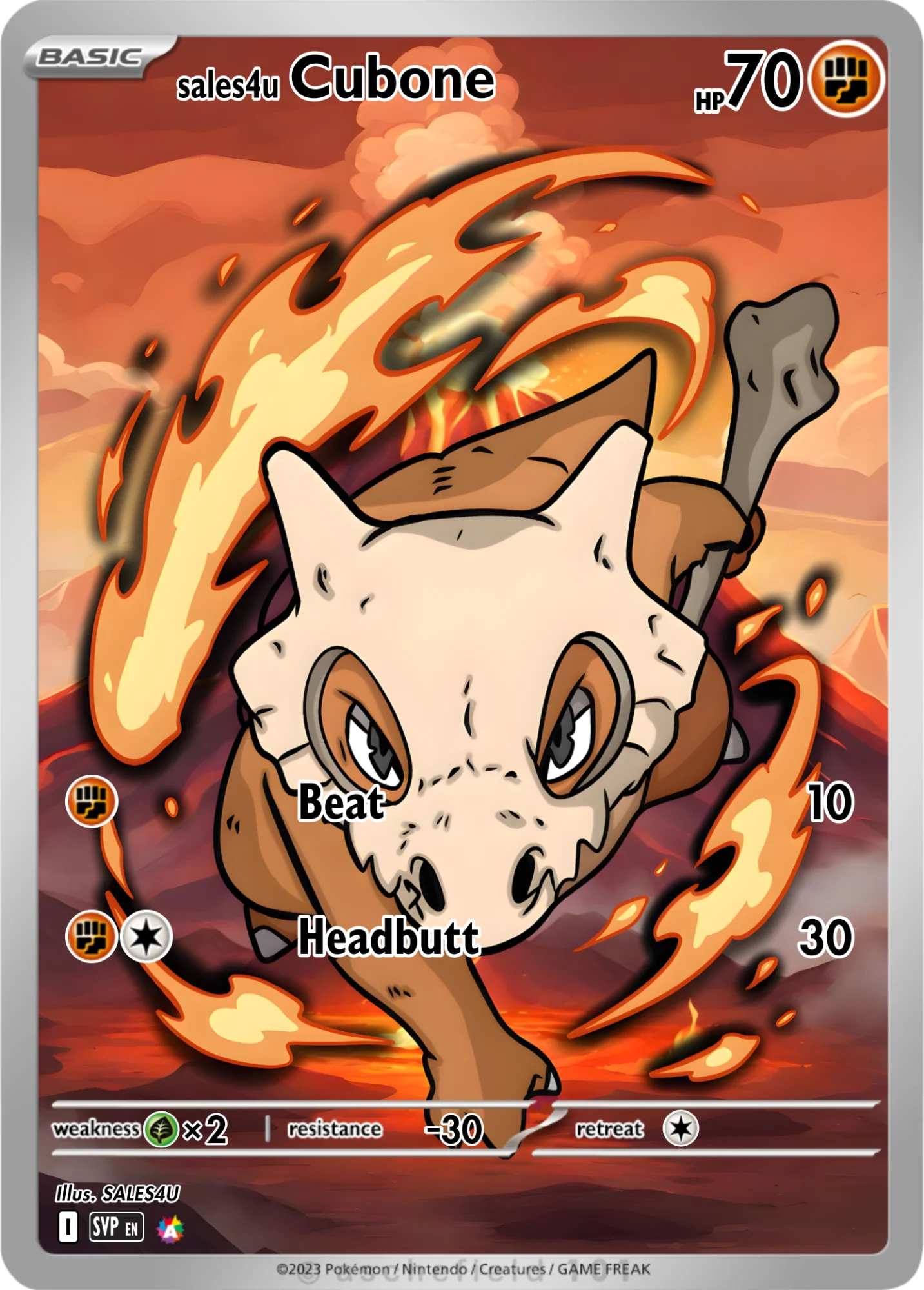 Cubone — Cubone #31