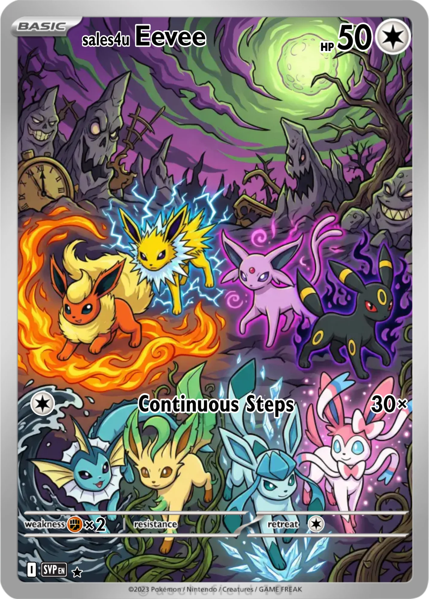 Eevee and Eeveelutions — Eevee and Eeveelutions #124