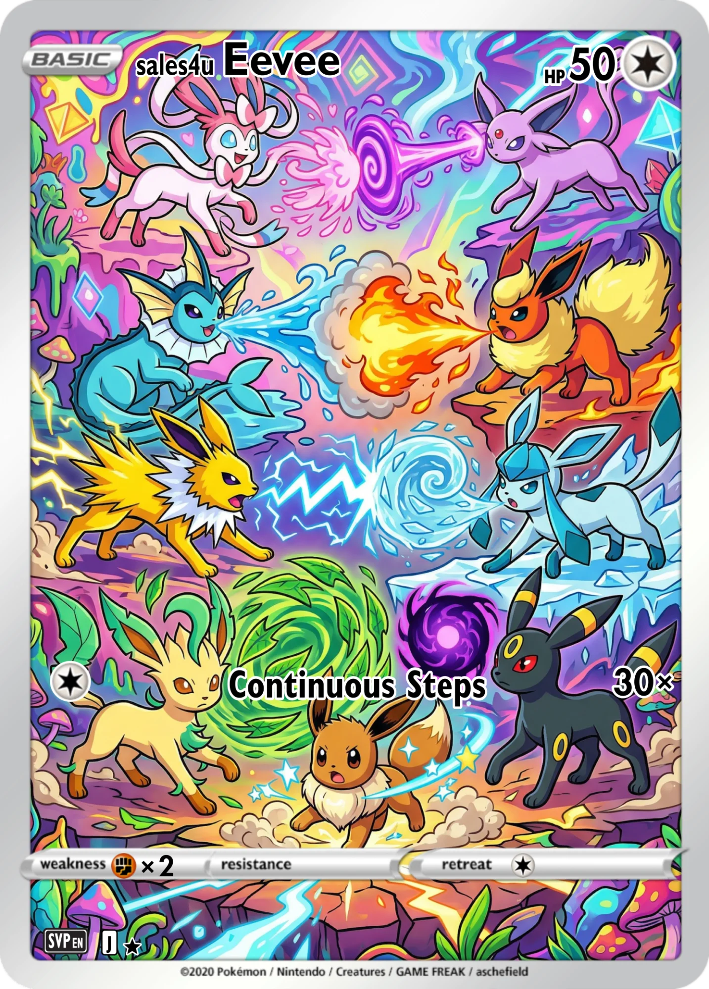 Eevee and Eeveelutions — Eevee and Eeveelutions #44