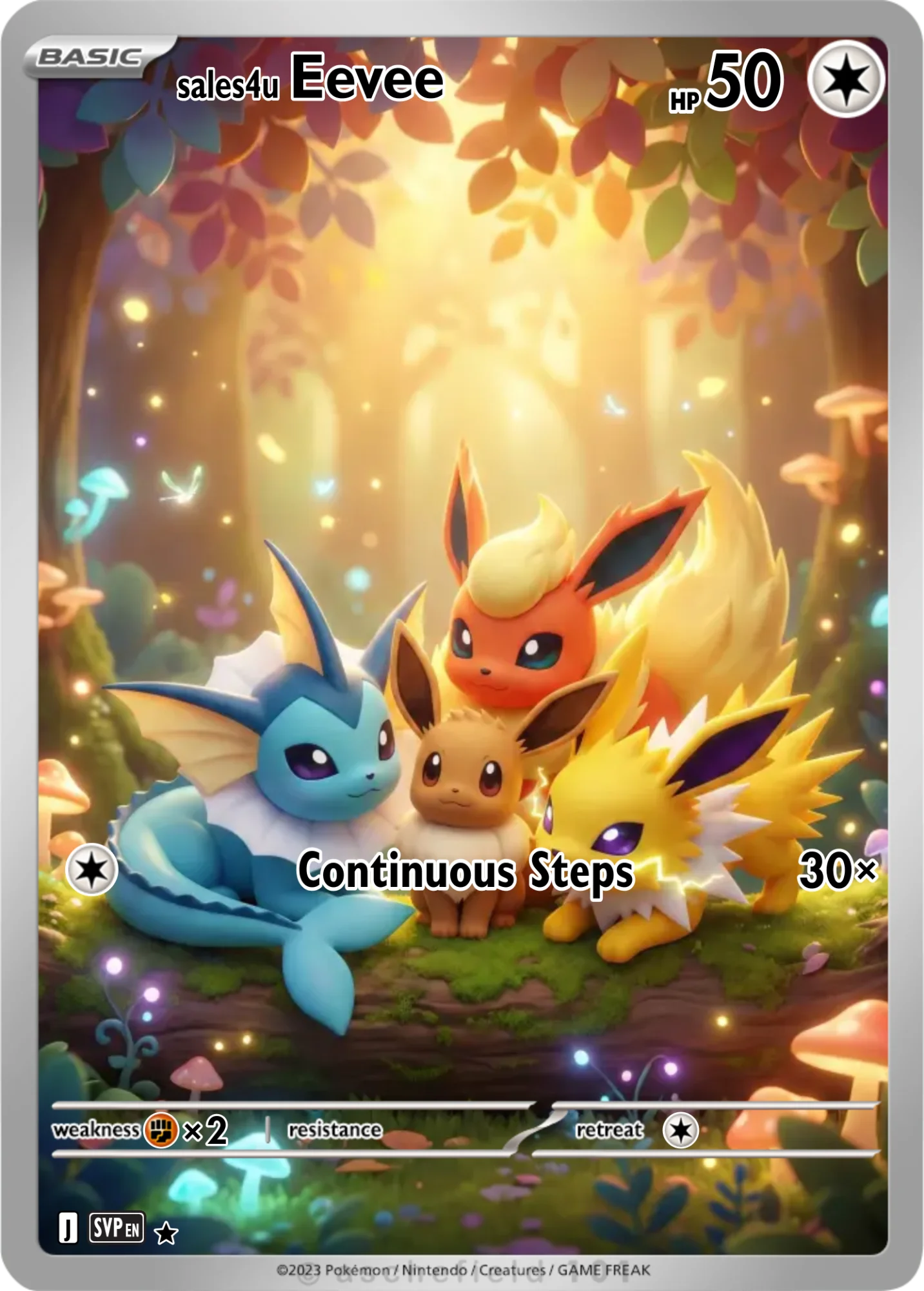 Eevee and Eeveelutions — Eevee and Eeveelutions #121