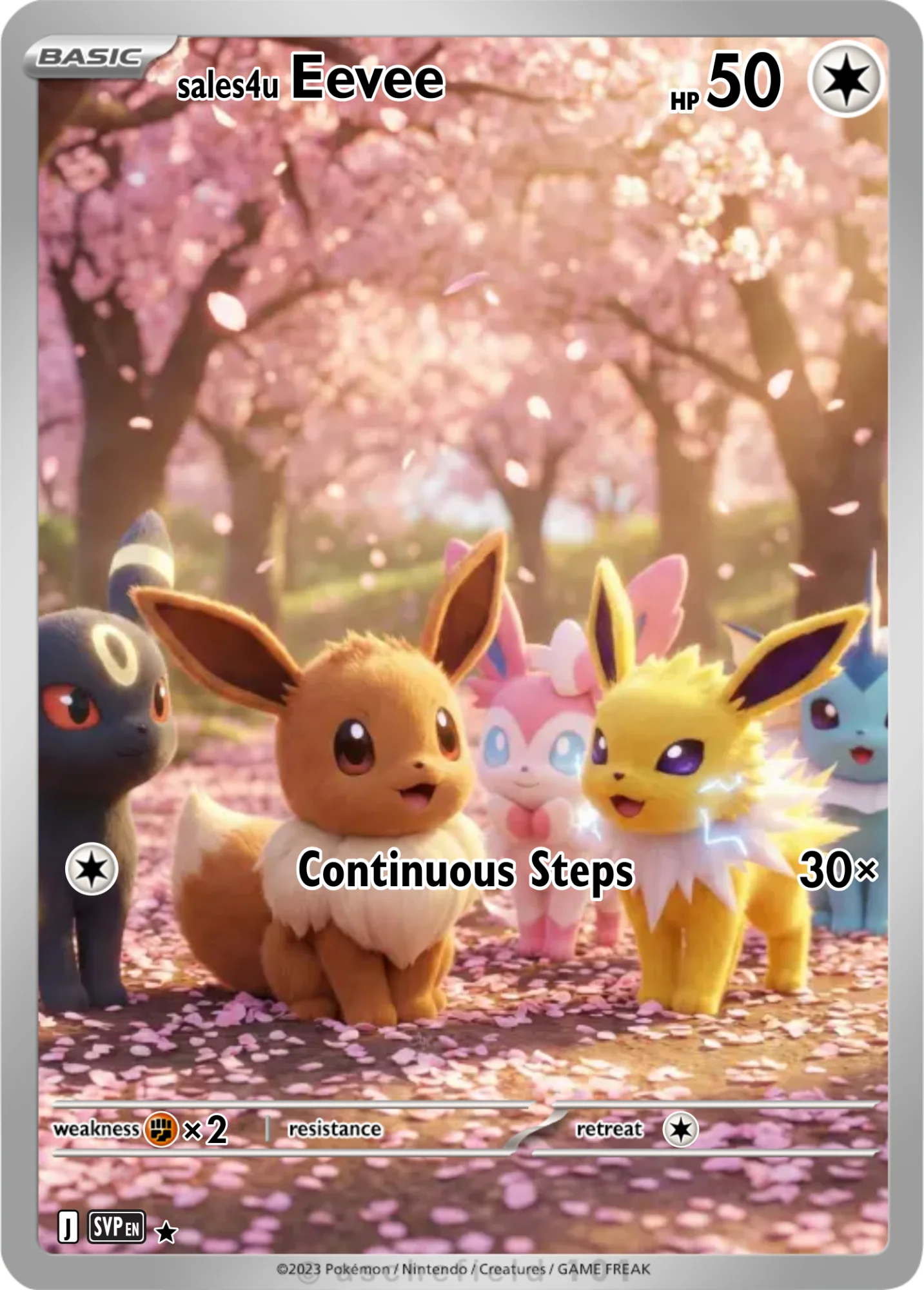 Eevee and Eeveelutions — Eevee and Eeveelutions #119