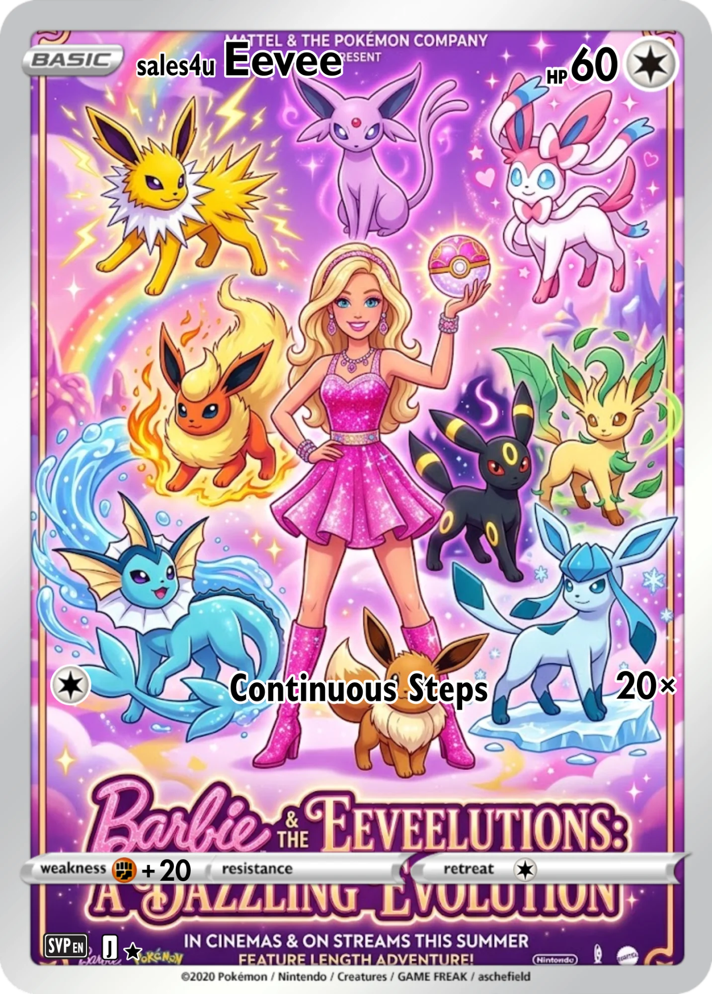 Eevee and Eeveelutions — Eevee and Eeveelutions #36