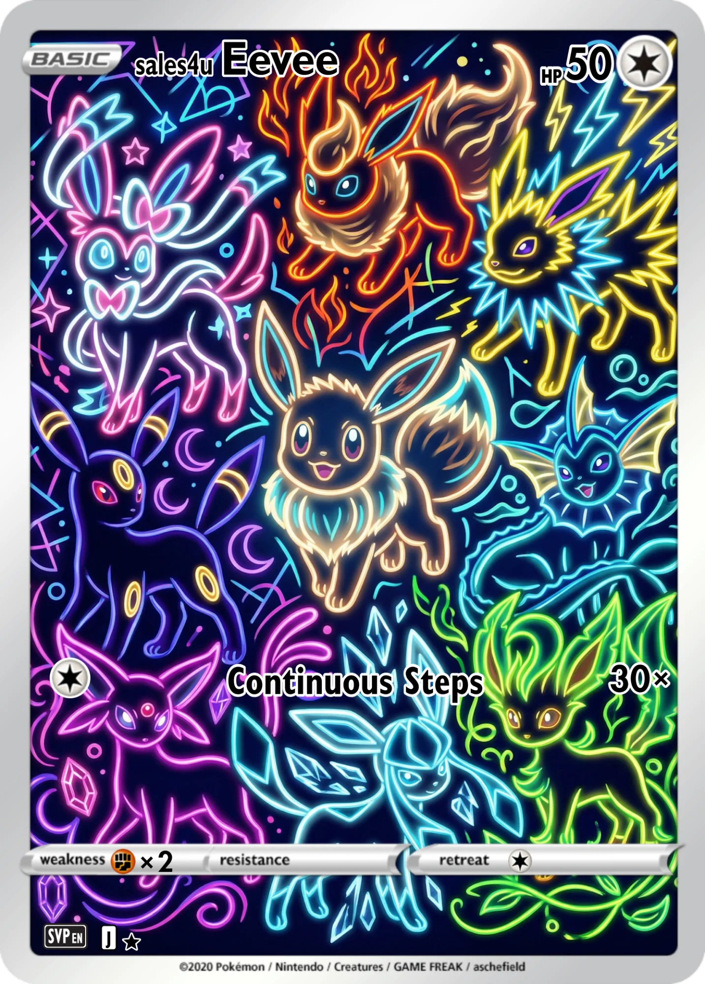 Eevee and Eeveelutions — Eevee and Eeveelutions #53