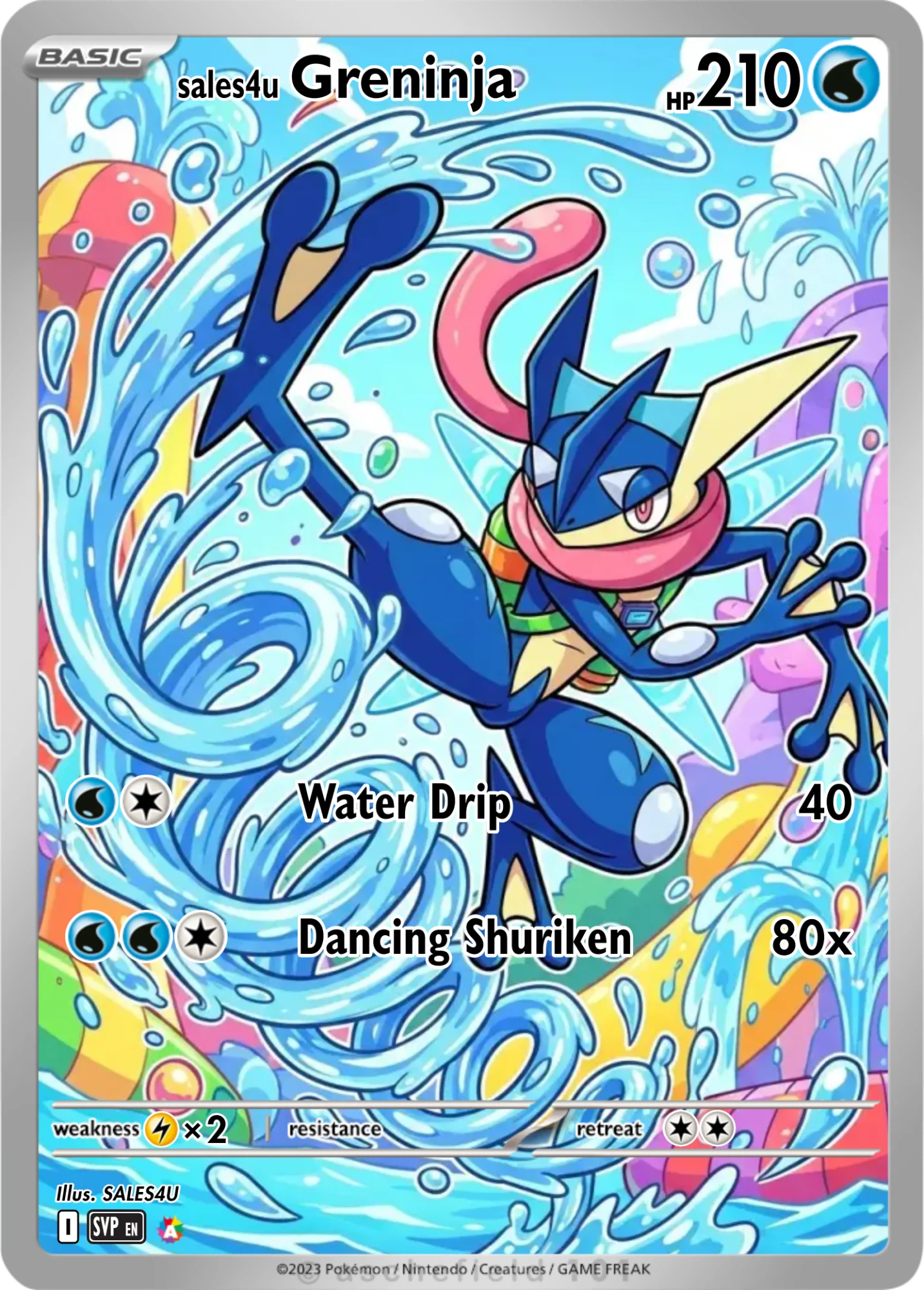 Greninja — Greninja #8