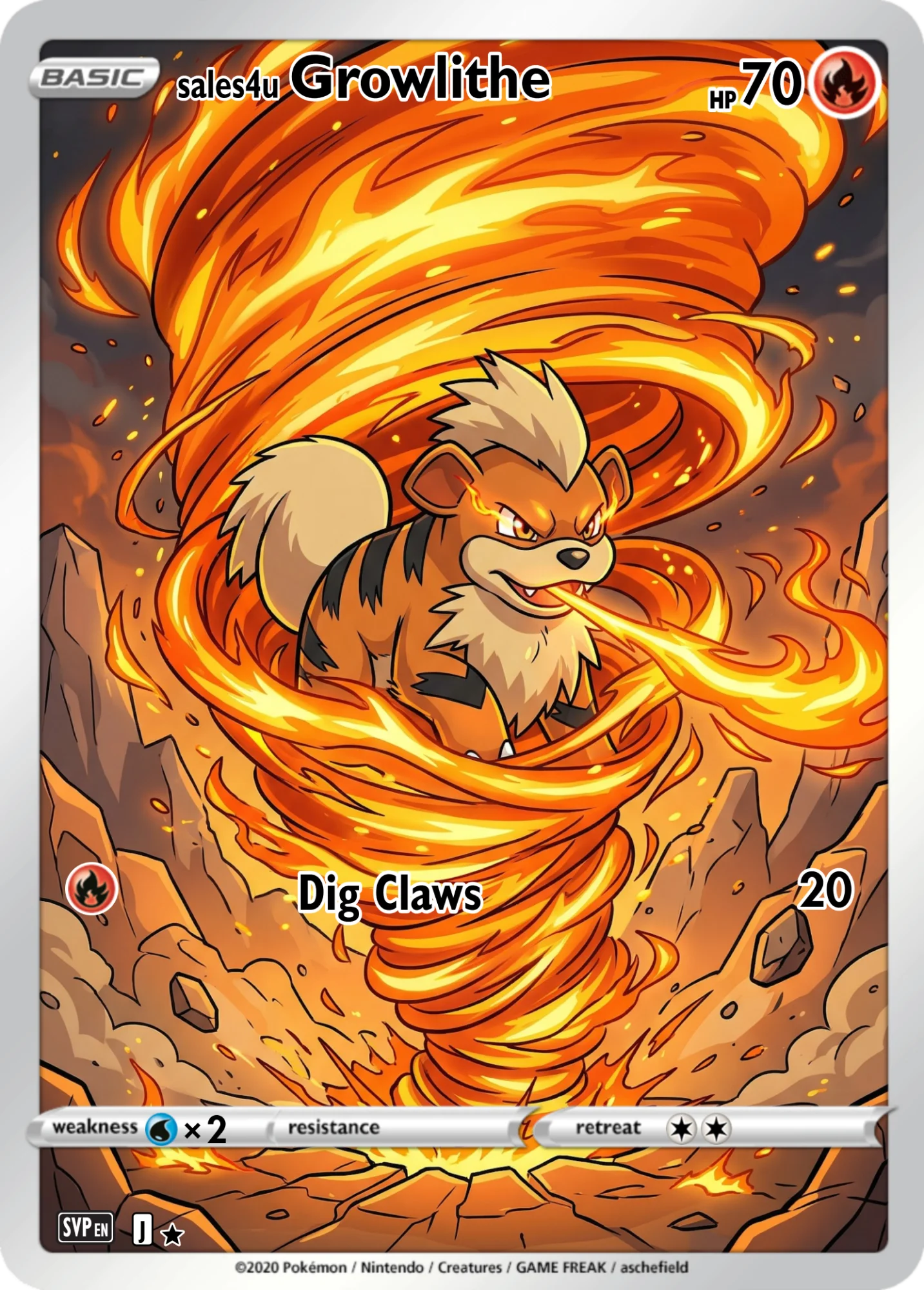 Growlithe — Growlithe #7