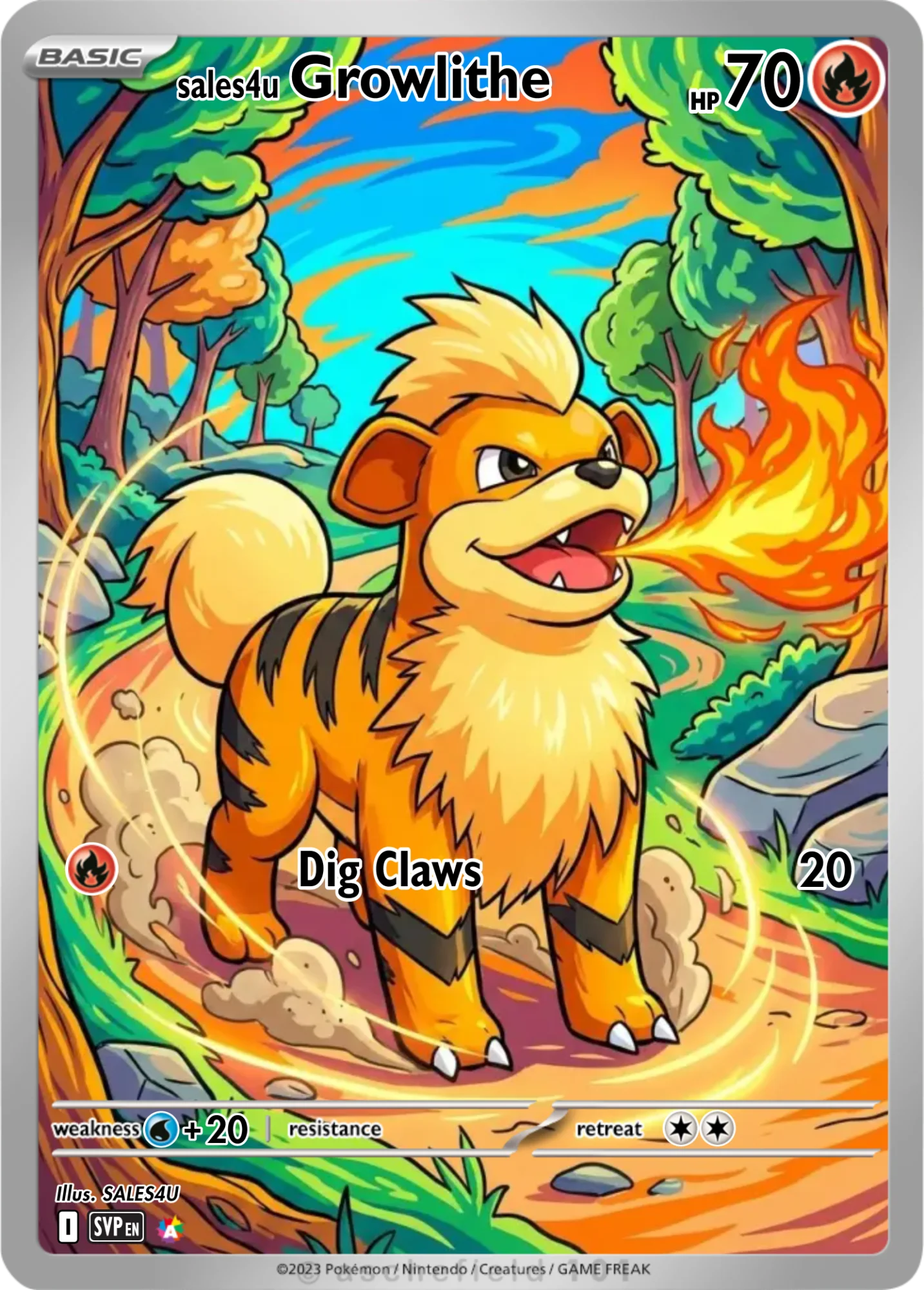 Growlithe — Growlithe #10