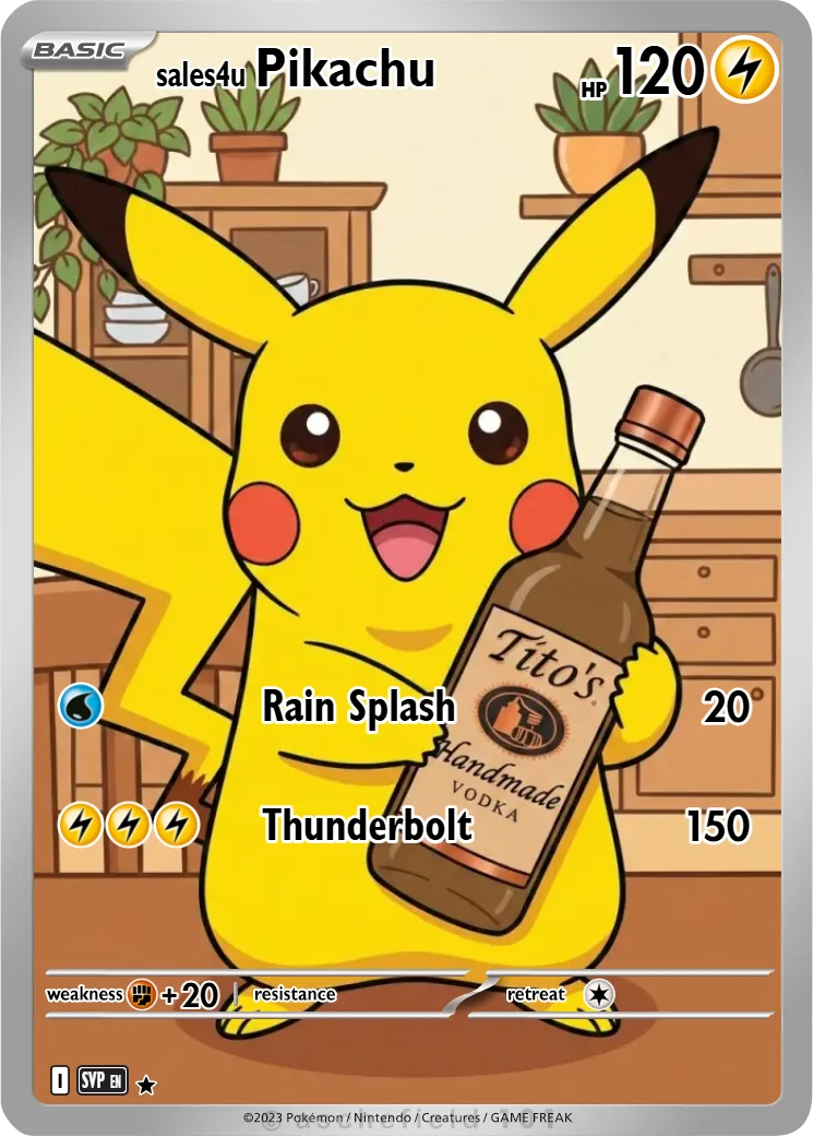 Pikachu — Pikachu #488