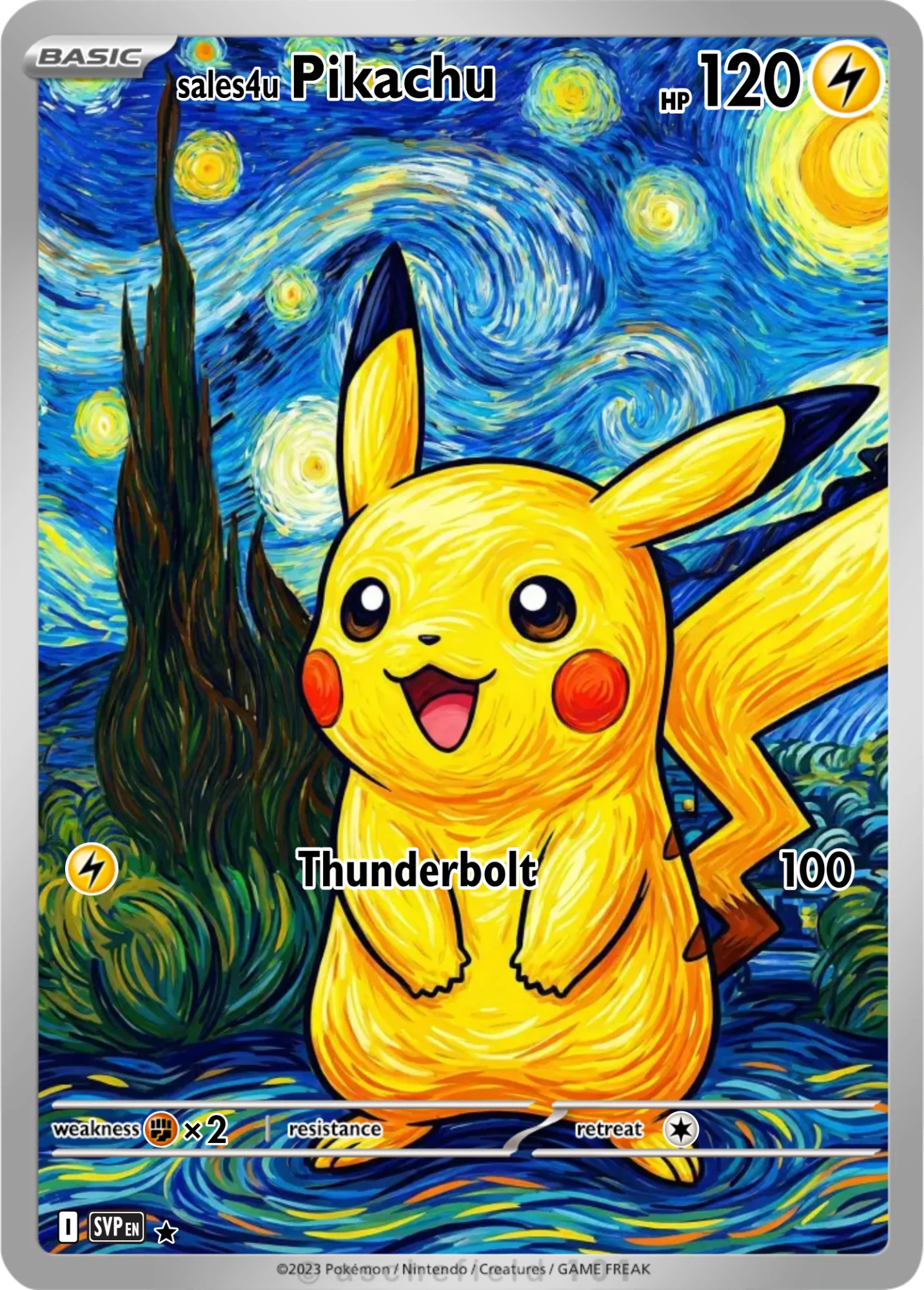 Pikachu — Pikachu #607