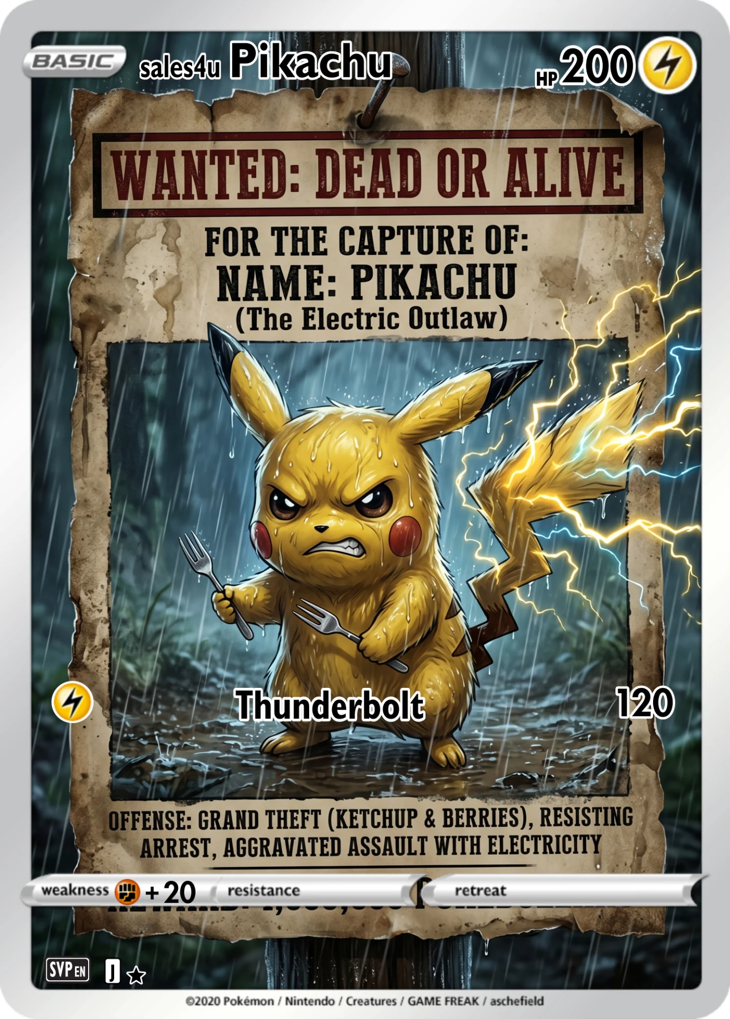 Pikachu — Pikachu #1035