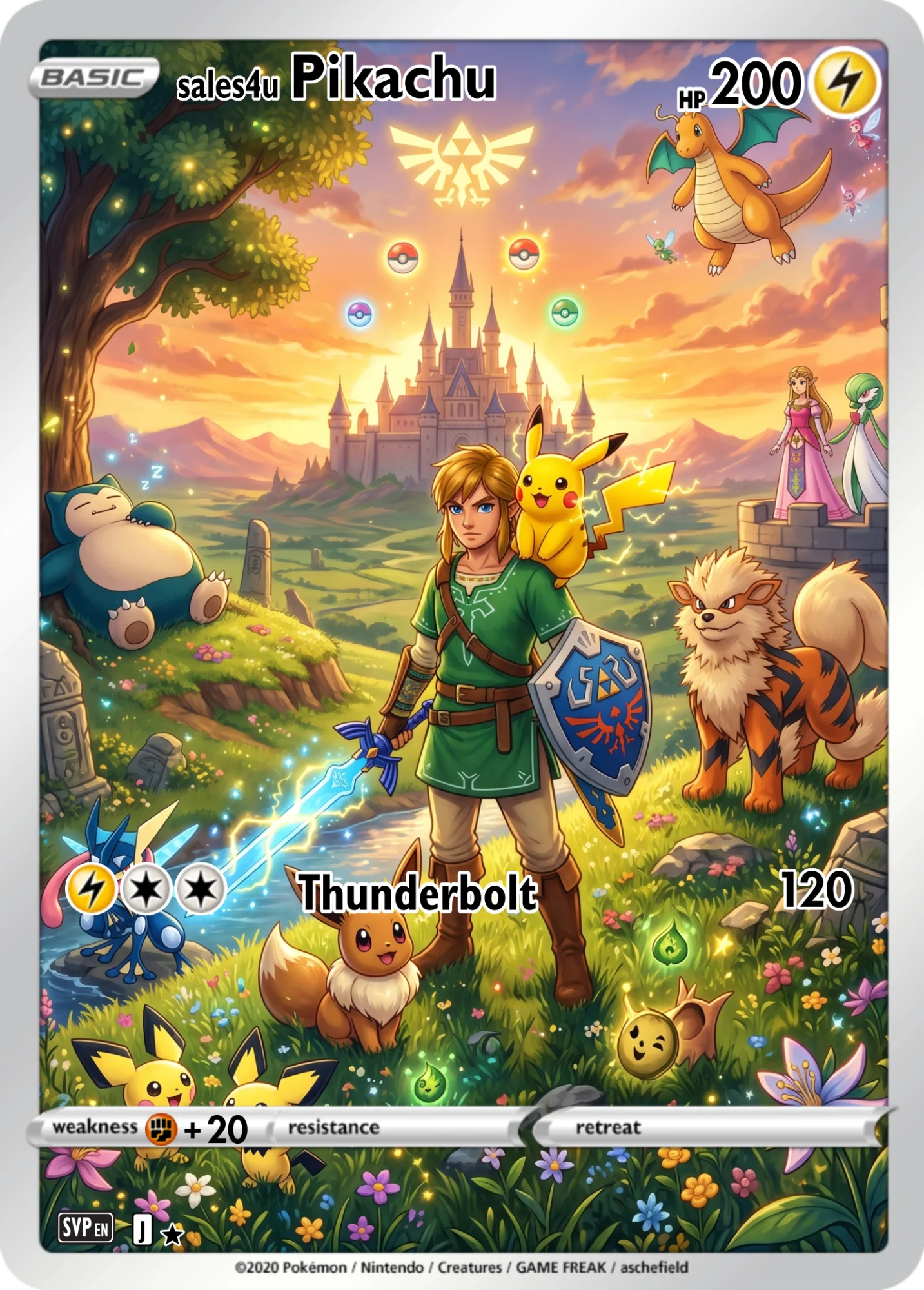 Pikachu — Pikachu #1017