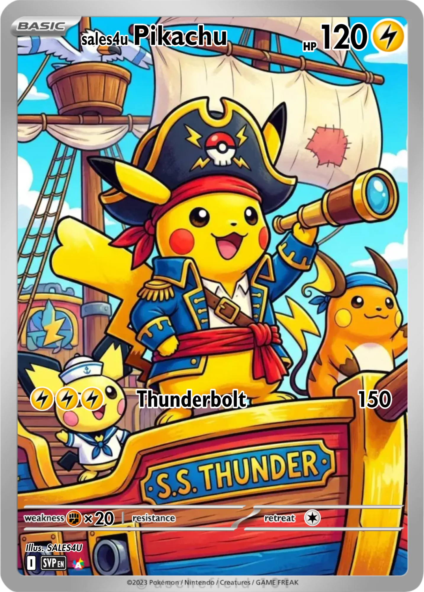 Pikachu — Pikachu #393