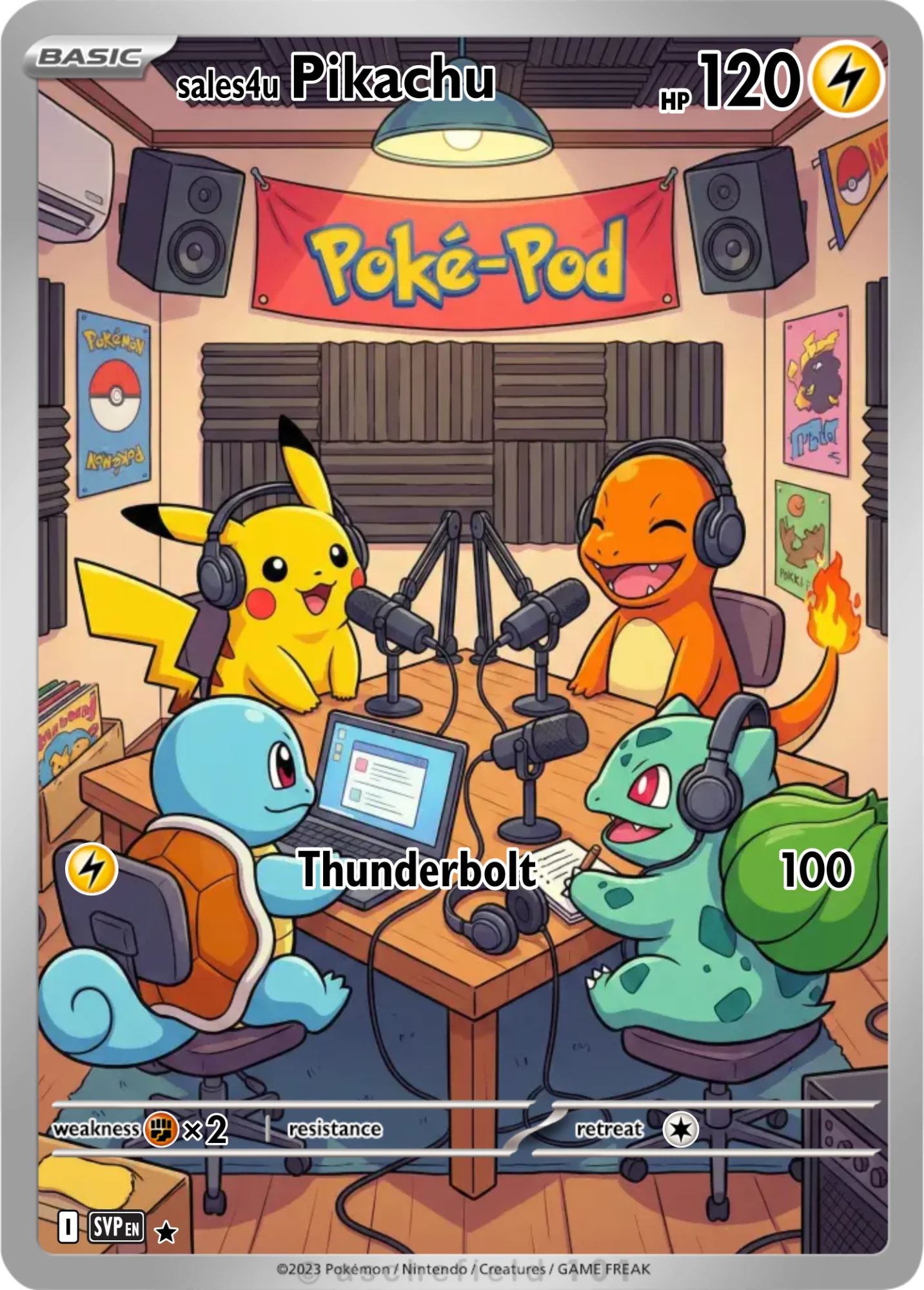 Pikachu — Pikachu #606