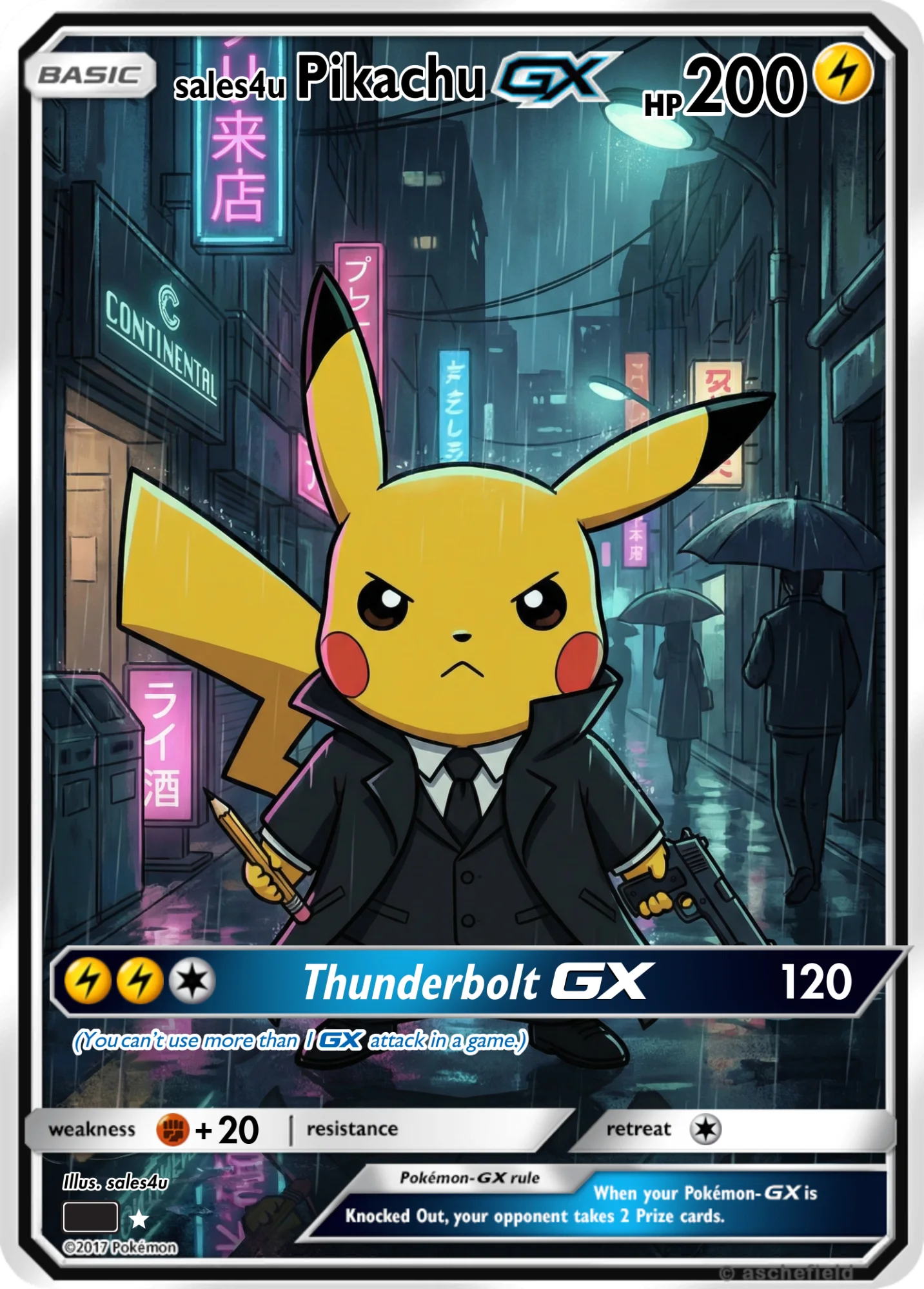 Pikachu — Pikachu #609