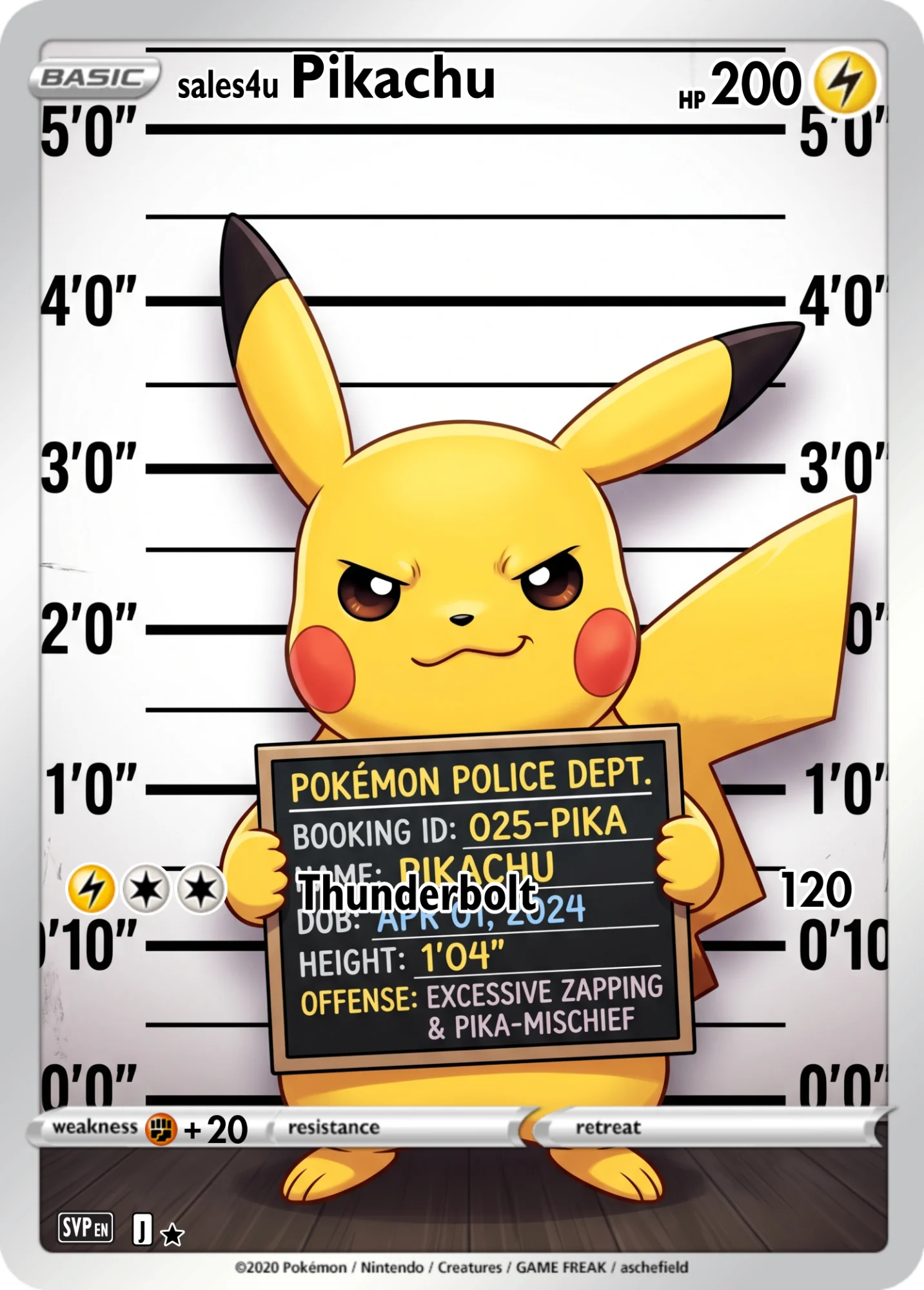 Pikachu — Pikachu #1021