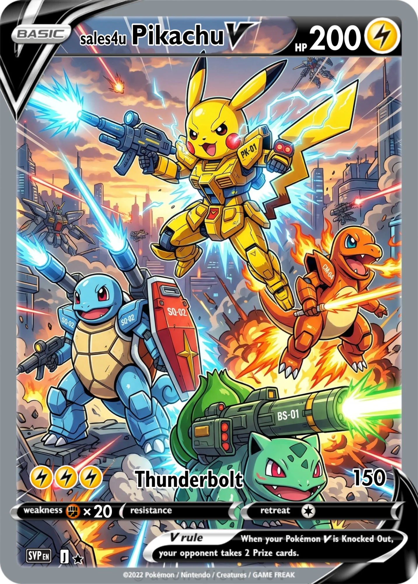 Pikachu — Pikachu #707