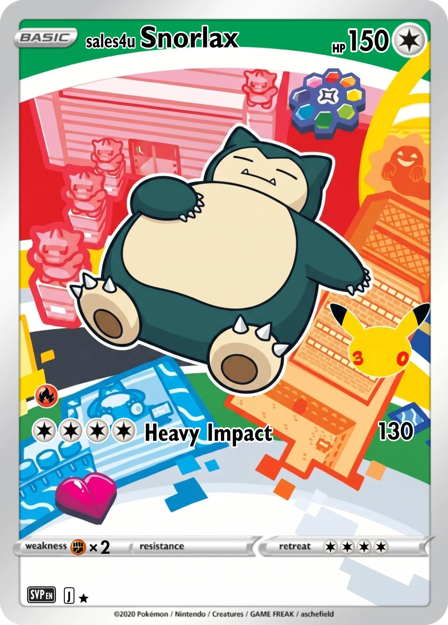 Snorlax — Snorlax #168