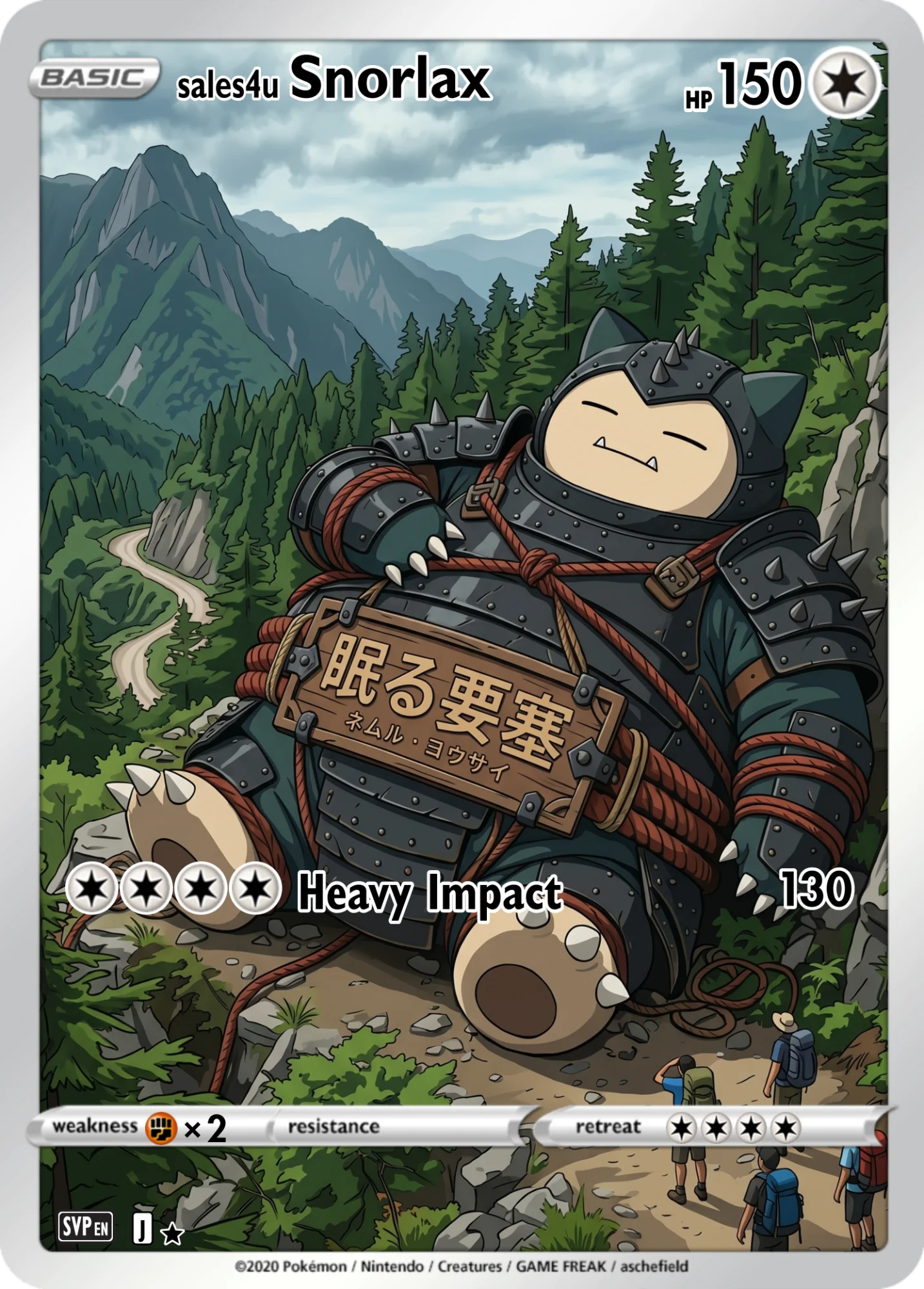 Snorlax — Snorlax #158