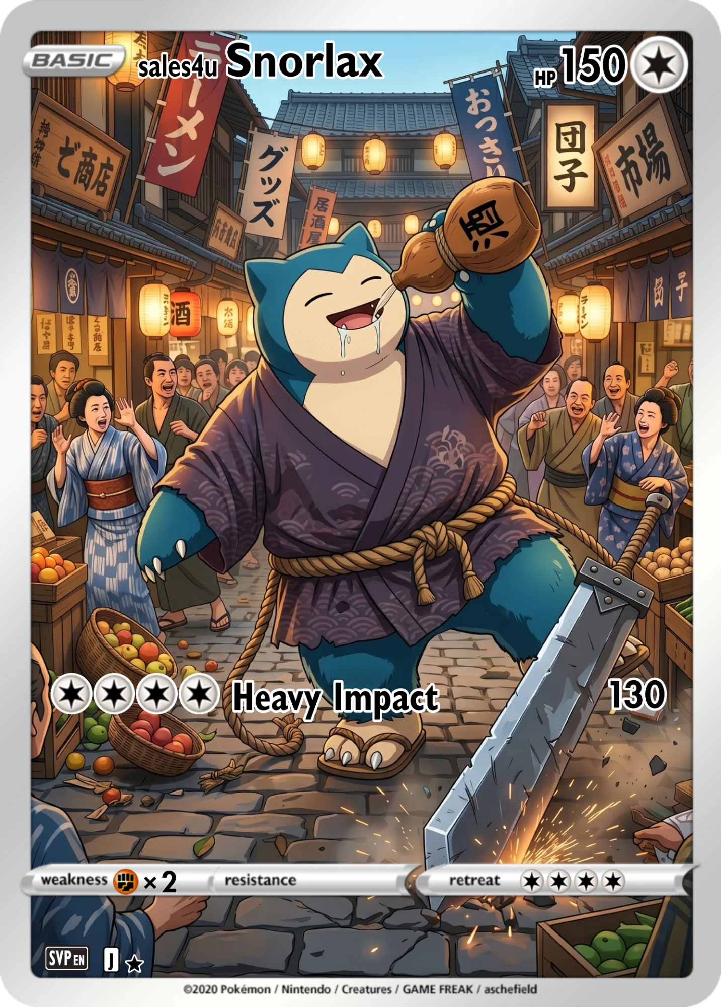 Snorlax — Snorlax #156